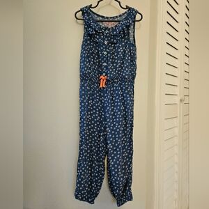 OshKosh B'gosh Navy Floral Jumpsuit